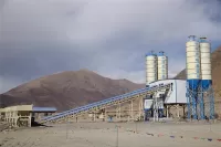 How to choose dry type concrete batching plant capacity 90m3 hour