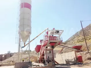 Mobile Compact Concrete Batching Plant for sale in Colombo