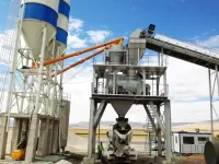 Compact Concrete Batching Plant for sale in India