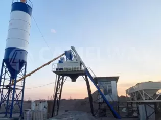 90m3/h Concrete Batching Plant for Sale in Middle East