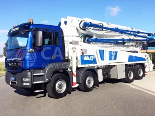 Concrete Boom Pump, Mobile Concrete Pump