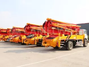 Concrete Boom Pump, Mobile Concrete Pump