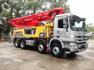 Concrete Boom Pump, Mobile Concrete Pump
