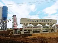 HZS120 Concrete Batching Plant for Sale in Tanzania