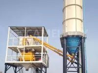 HZS120 Concrete Mixing Plant for sale in Manila , Philippines