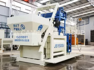 JS1500 Concrete Mixer,Twin Shaft Concrete Mixer,1500L Concrete Mixer