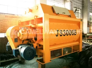 JS3000 Concrete Mixer,3000L Concrete Mixer,Twin Shaft Concrete Mixer