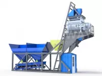 Mobile Concrete Batching Plant for Sale in Sierra Leone