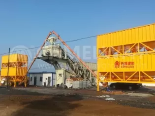YHZS60 Mobile Concrete Batching Plant Price