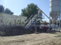 Mobile Concrete Batching Plant for Sale in Philippines