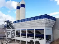 Mobile Concrete Batching Plant for Sale in Indonesia