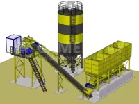 Ready Mix Concrete Batching Plant For Sale