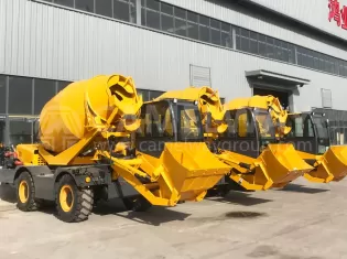 Self-loading Concrete Mixer, Carmix Mixer