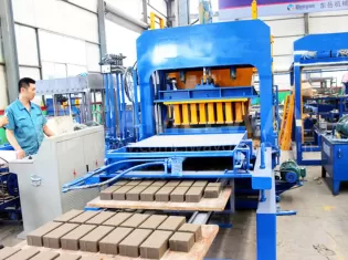 Small brick machine