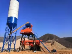 25m3/h Small Concrete Batching Plant Price in Ghana