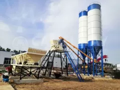 Small Concrete Batching Plant for Sale in Tajikistan