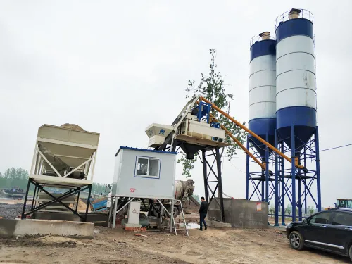 50m3 concrete batching plant 5