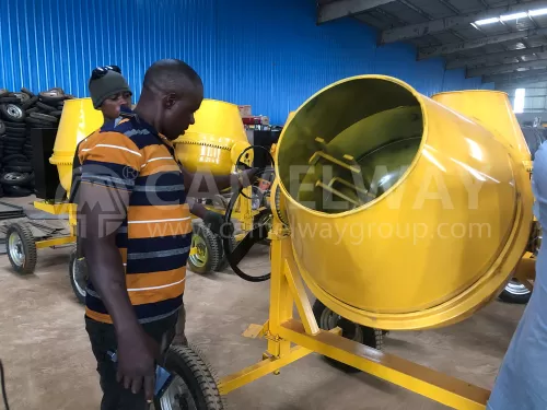  Small Concrete Mixer Factory