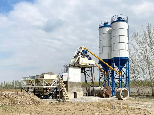 75m3 concrete batching plant 5