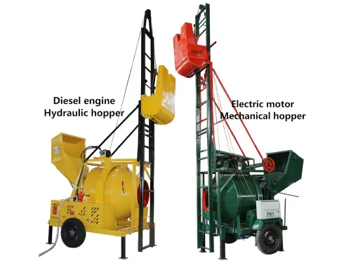 A2-510 Concrete Mixer With Winch