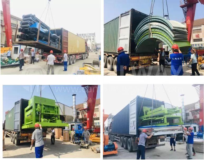 Camelway batching plant Packaging shipping