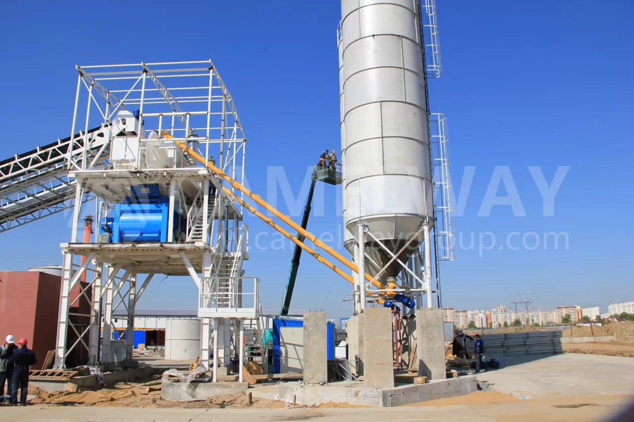 Cement Silo and Batching Plant