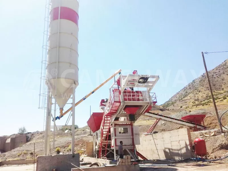 compact concrete batching plant for sale in colombo