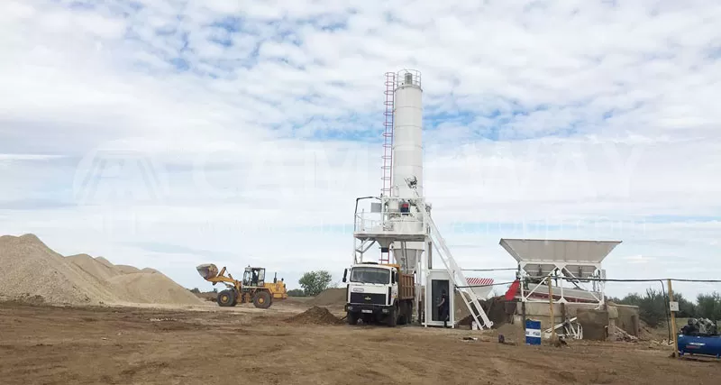 concrete batching plant for sale in tajikistan