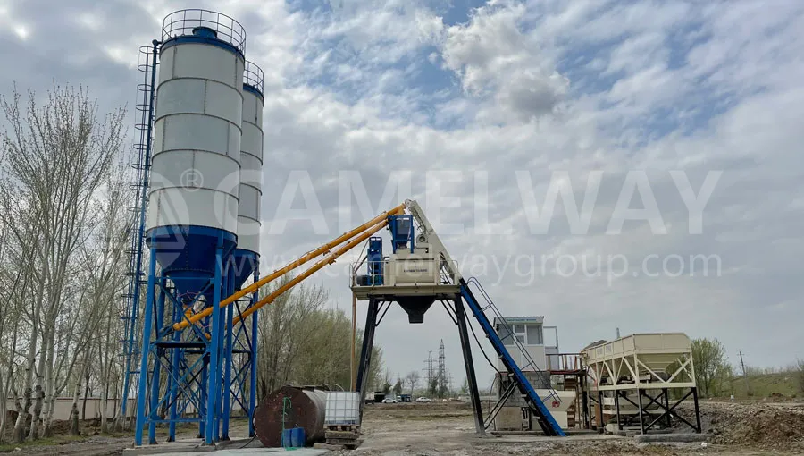 Concrete Batching Plant for Sale in Uzbekistan