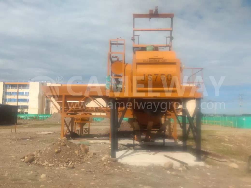 Concrete Batching Plant in Colombia