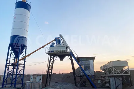 Concrete Batching Plant in Middle East Concrete Batching Plant in Middle East