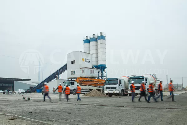 concrete batching plant in russia