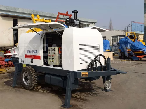 concrete trailer pump 04