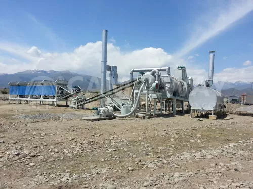 Drum asphalt mixing plant (3)