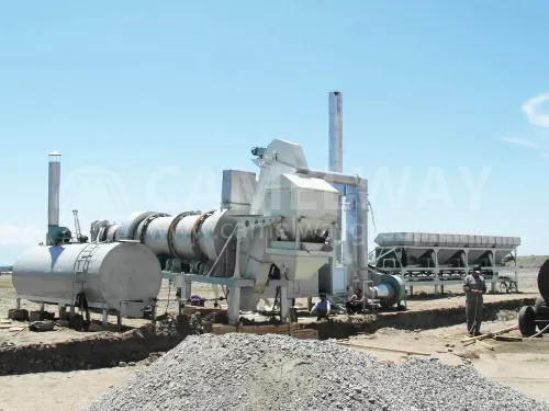 Drum asphalt mixing plant (4)