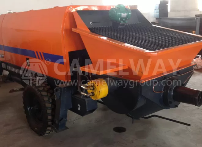 Electric Trailer Concrete Pump 1