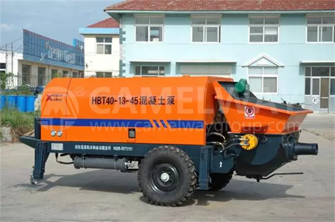 Electric Trailer Concrete Pump 2