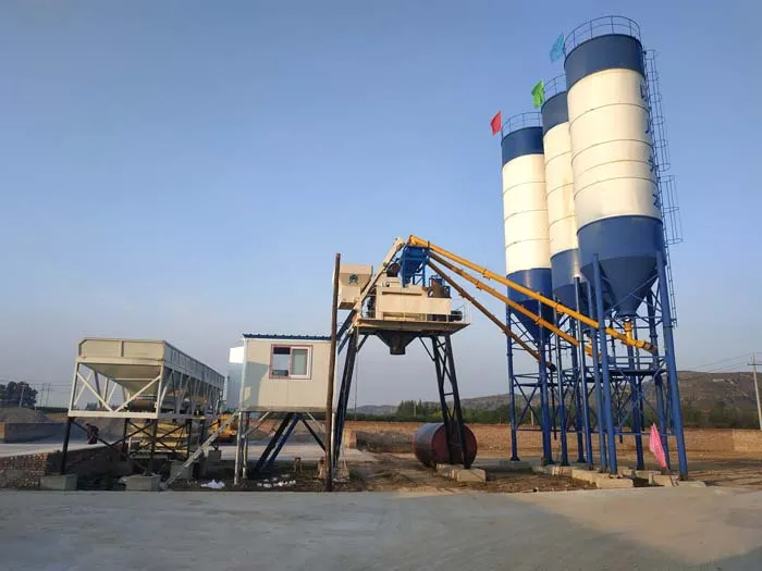 How much cost for a small concrete batching plant in Africa