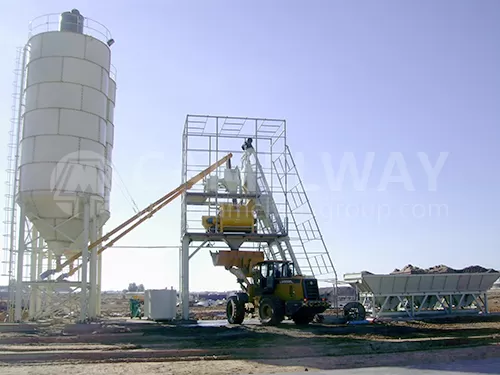 HZS120 Concrete Batching Plant