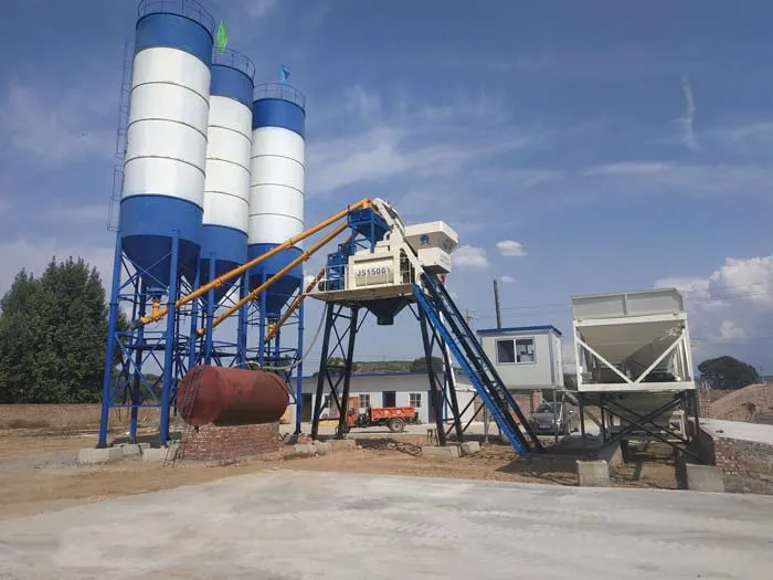 HZS60 Concrete Batching Plant for sale in Kenya