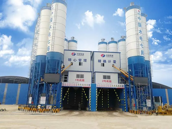 HZS90 Concrete Batching Plant with Double Mixer Price In Malaysia