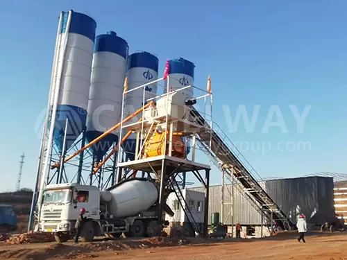 HZS90 Concrete Batching Plant