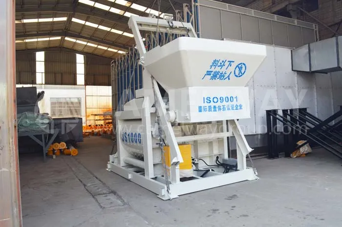 JS Series Twin shaft Concrete Mixer