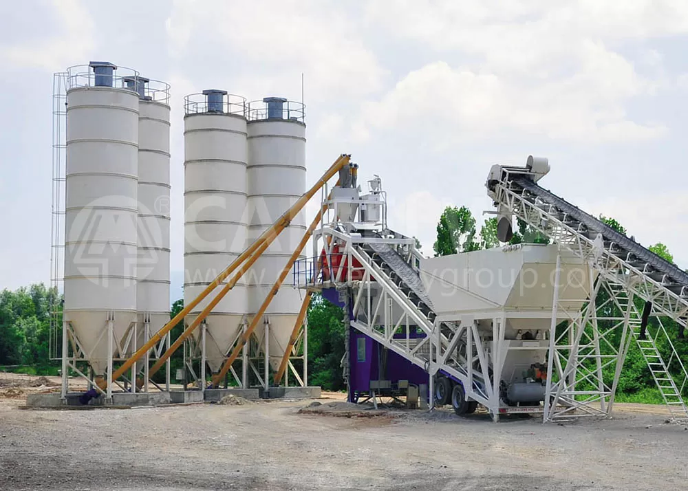 Mobile Concrete Batching Plant for Sale in Singapore