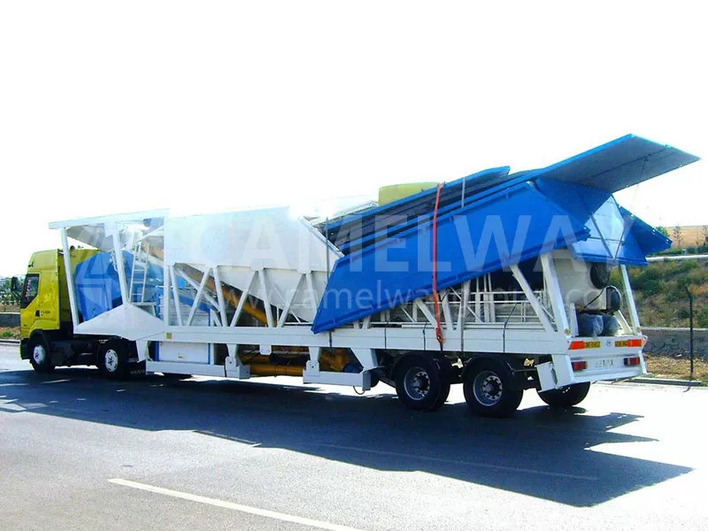 Mobile Concrete Batching Plant in Southeast Asia