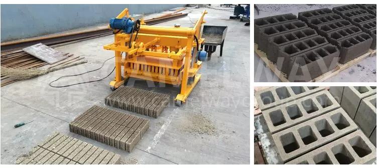 Mobile Egg Laying Block Machine for Sale