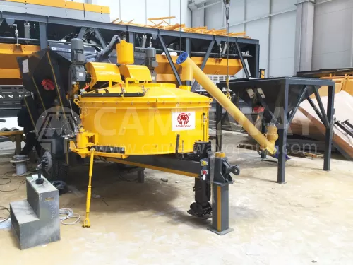 Pan Concrete Mixer