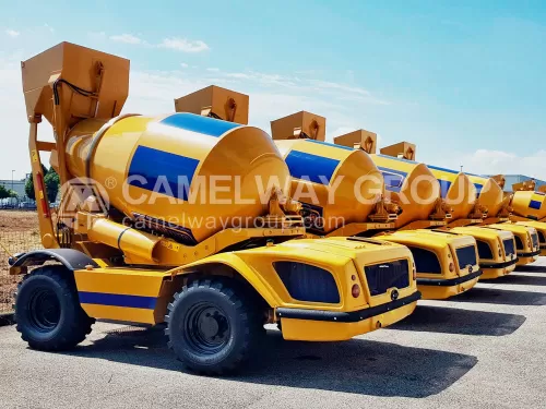 Self-loading Concrete Mixer