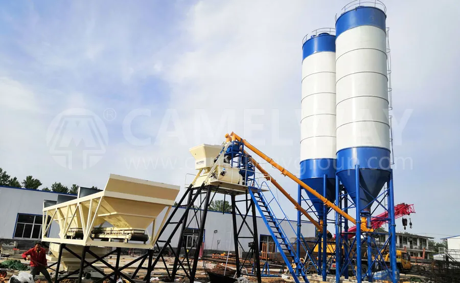 Small Concrete Batching Plant Manufacturer in Tajikistan