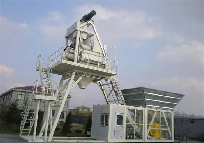 Small Mobile Concrete Batching Plant for sale in Africa